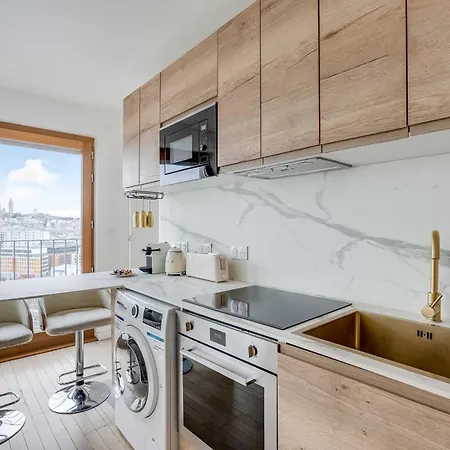 Cosy Flat 1bdr 4p View On The Sacre-c Ur باريس